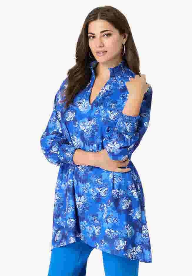 Tulip Hem Blouse image number 0