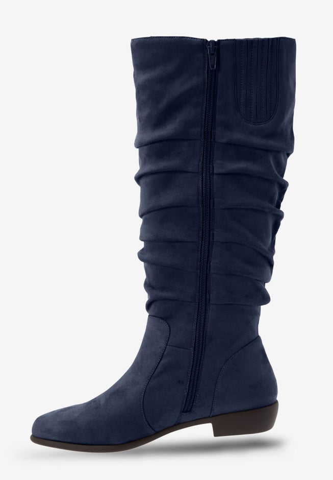 The Shelly Tall Wide Calf Boot By Comfortview image number 3