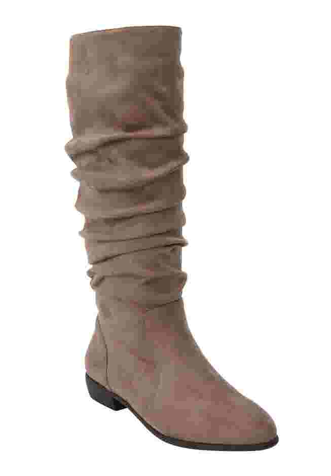 The Shelly Tall Wide Calf Boot By Comfortview image number 0
