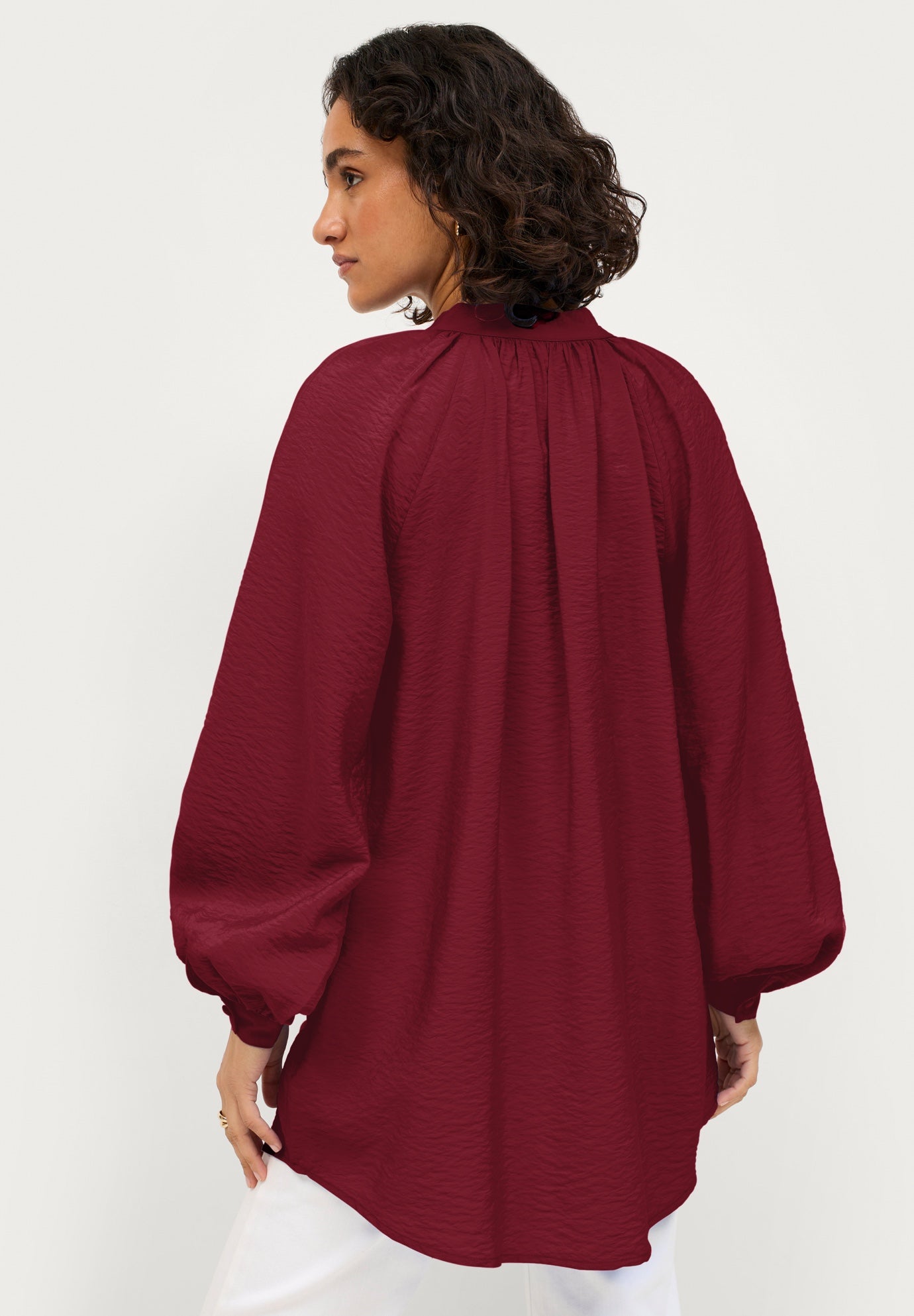 Notched V-Neck Tunic image number 1