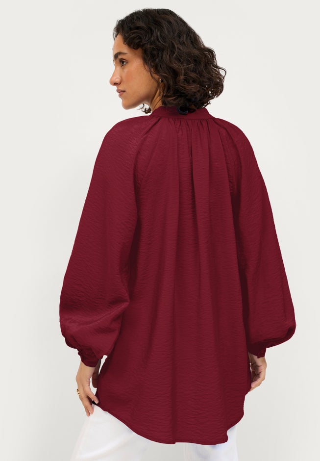 Notched V-Neck Tunic image number 1