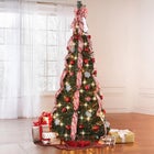 Fully Decorated Pre-Lit 6FT Pop-Up Christmas Tree image number null