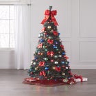 Fully Decorated Pre-Lit 6’ Pop-Up Christmas Tree image number null