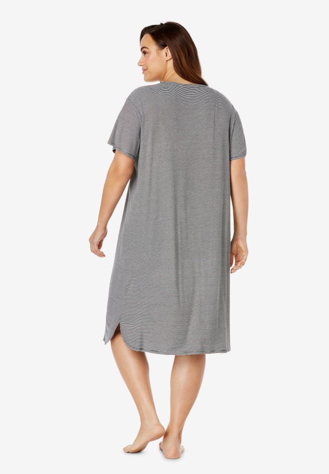 Ribbed Sleepshirt image number 1