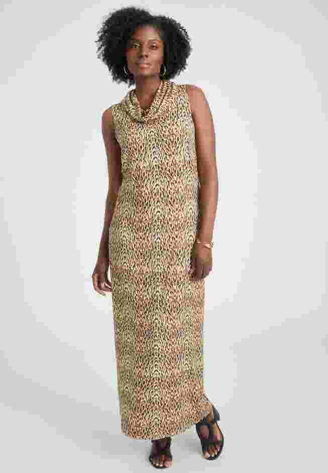 Sleeveless Cowl Neck Maxi image number 0