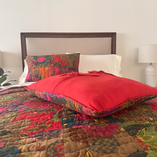 Floral Quilted Sham image number 1