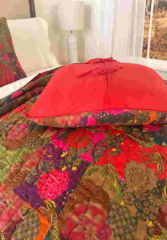 Floral Quilted Sham image number 3