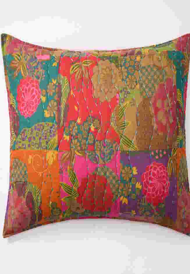 Floral Quilted Sham image number 0