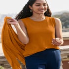 Button Front Cashmere Cardigan image number null