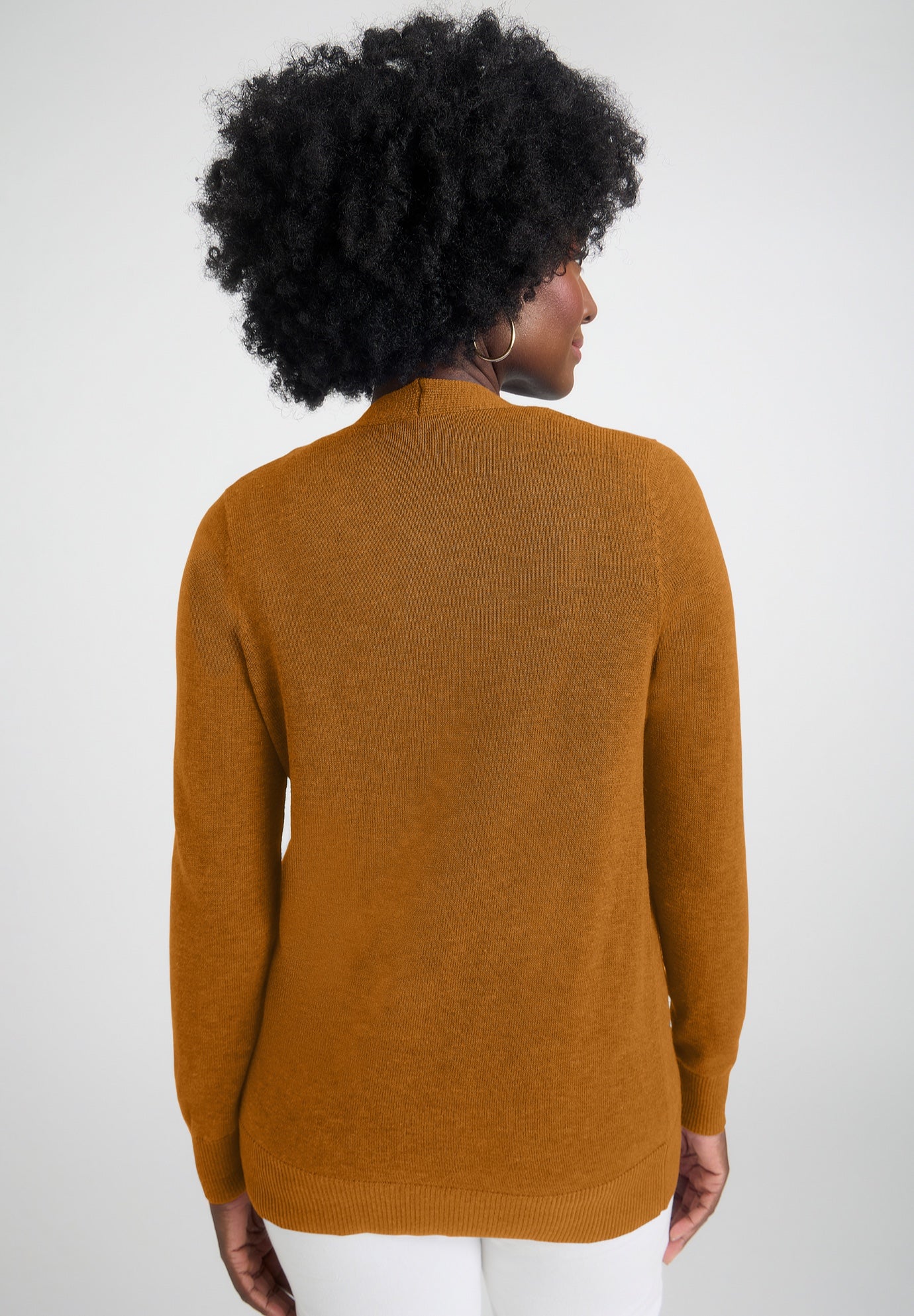 Button Front Cashmere Cardigan image number 2
