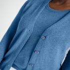 Button Front Cashmere Cardigan image number null