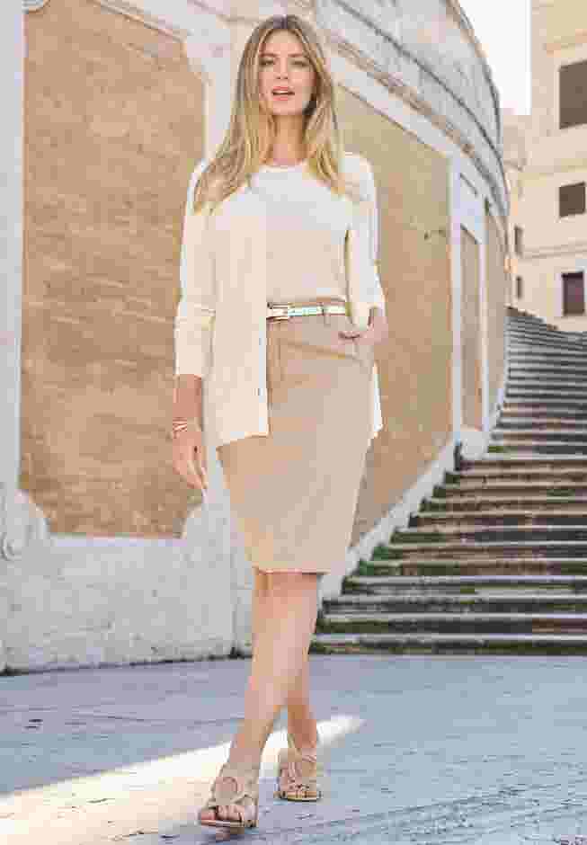 Button Front Cashmere Cardigan image number 0