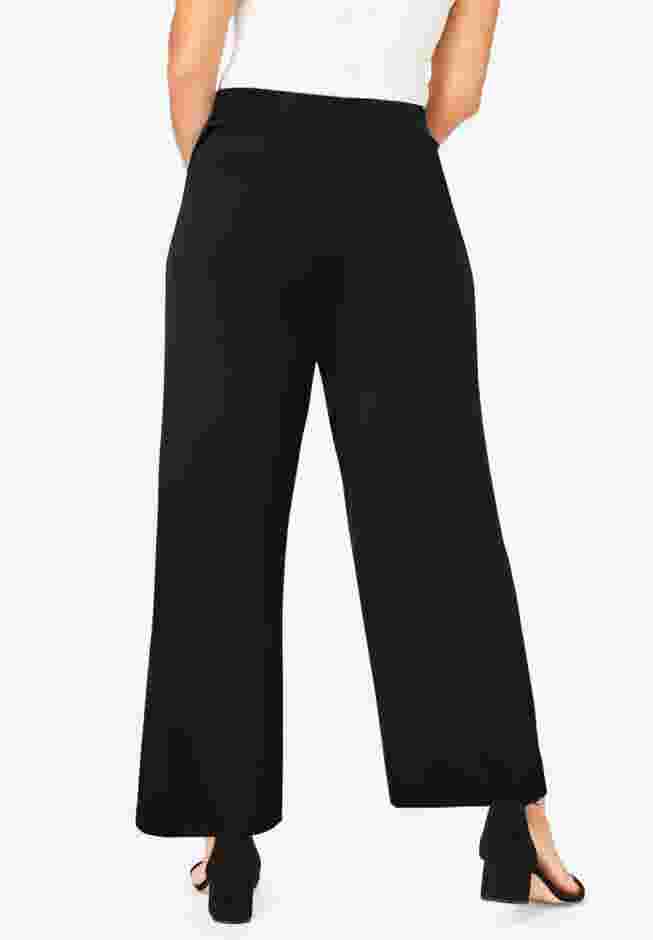 Everyday Stretch Knit Wide Leg Pant image number 2