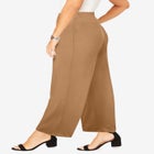 Everyday Stretch Knit Wide Leg Pant image number null