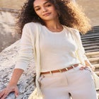 Sleeveless Cashmere Shell image number null