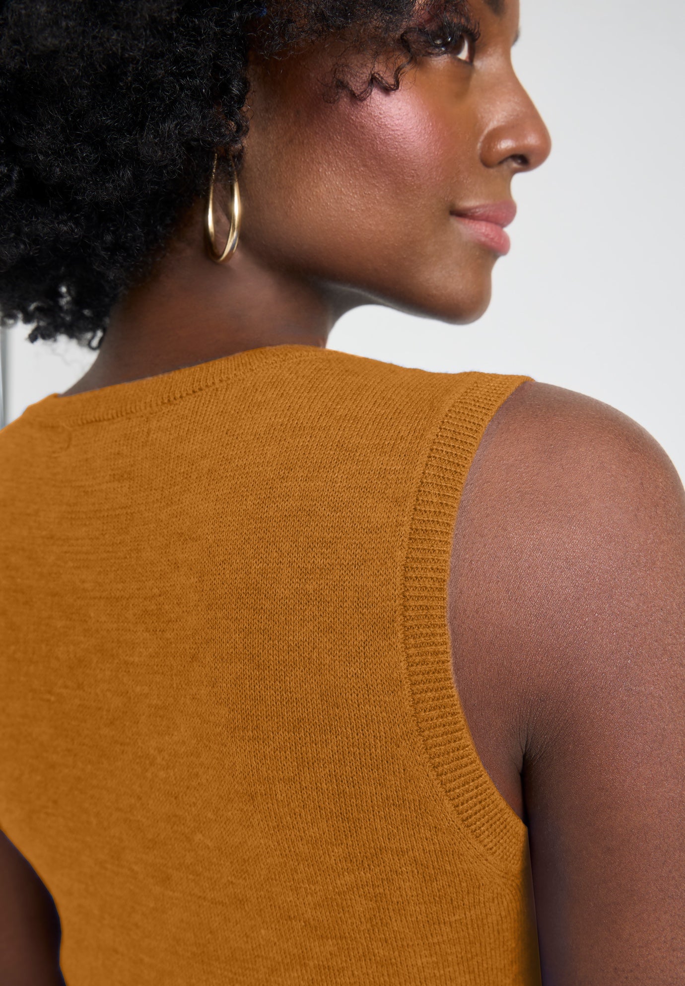 Sleeveless Cashmere Shell image number 3