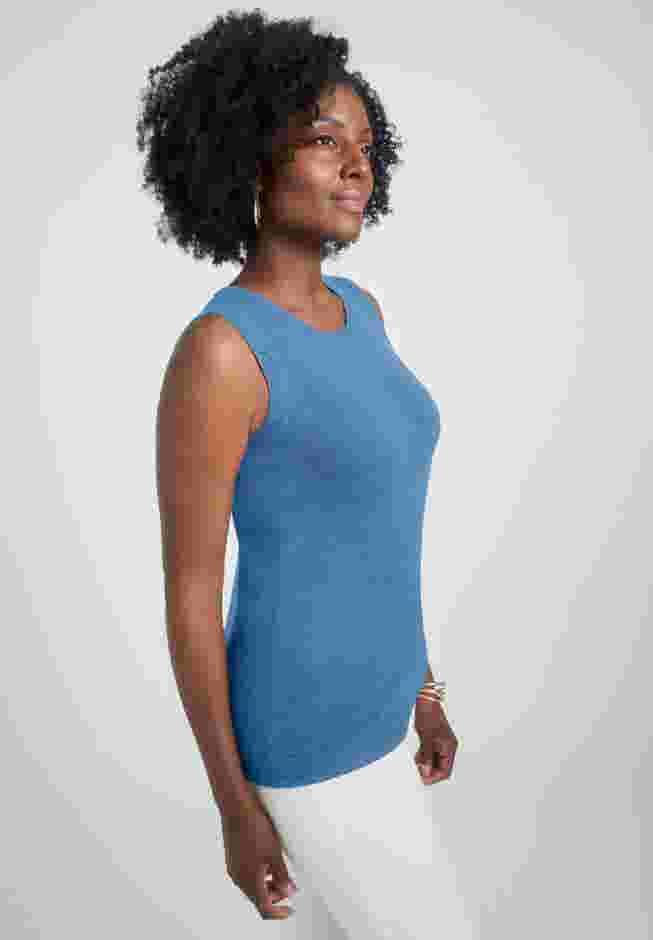 Sleeveless Cashmere Shell image number 2