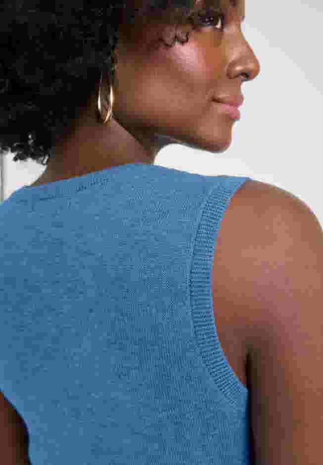 Sleeveless Cashmere Shell image number 3