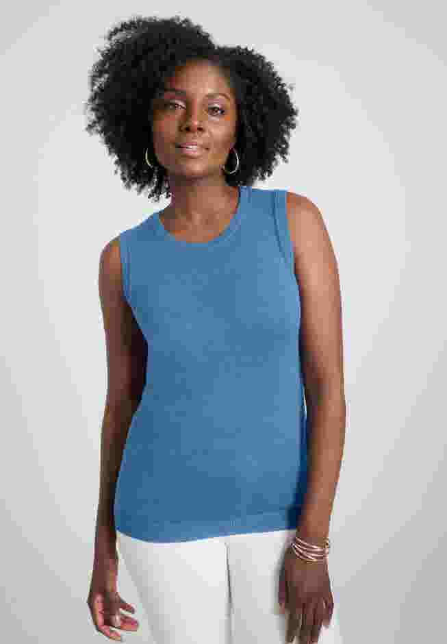 Sleeveless Cashmere Shell image number 0