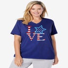 Cotton V-Neck PJ Top image number null