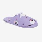 Dreams & Co.&reg; flannel slipper image number null