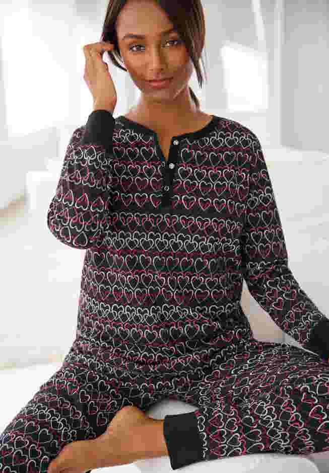 Thermal Henley Pajama Set image number 7