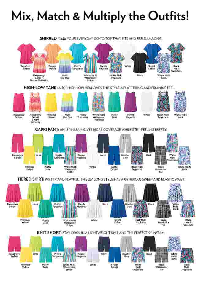 Short-Sleeve V-Neck Shirred Tee image number 5