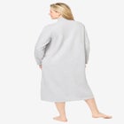 Only Necessities&reg; Fleece Snap-Front Robe image number 1