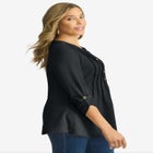 Stretch Pleated Tunic image number null