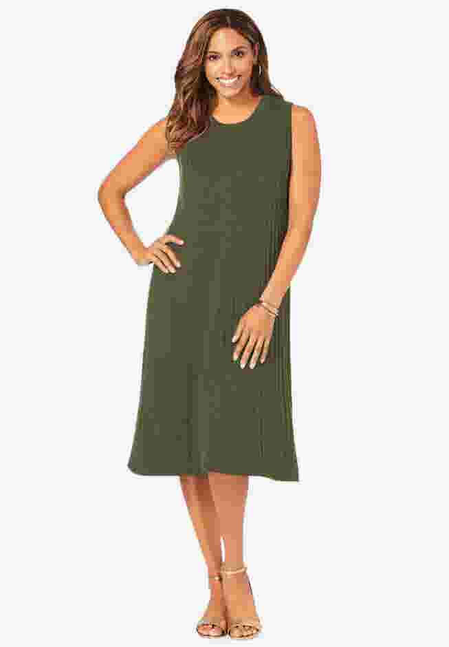 2-Piece Sweater Jacket Dress image number 1