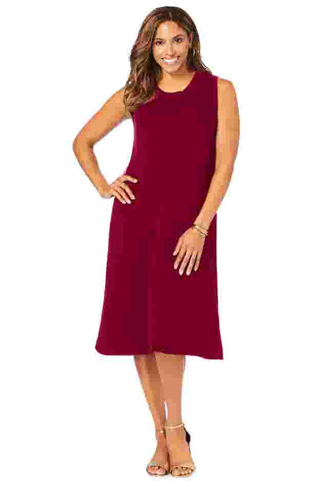 2-Piece Sweater Jacket Dress image number 1