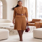 2-Piece Sweater Jacket Dress image number 0