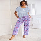Knit Sleep Pant image number null