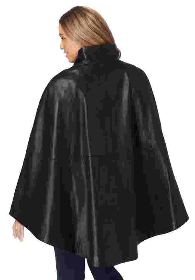 Leather Poncho image number 3