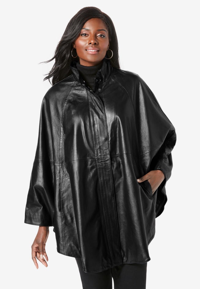 Leather Poncho image number null