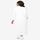 Stretch Crepe Maxi Jacket Dress image number 1
