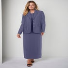Stretch Crepe Maxi Jacket Dress image number 0