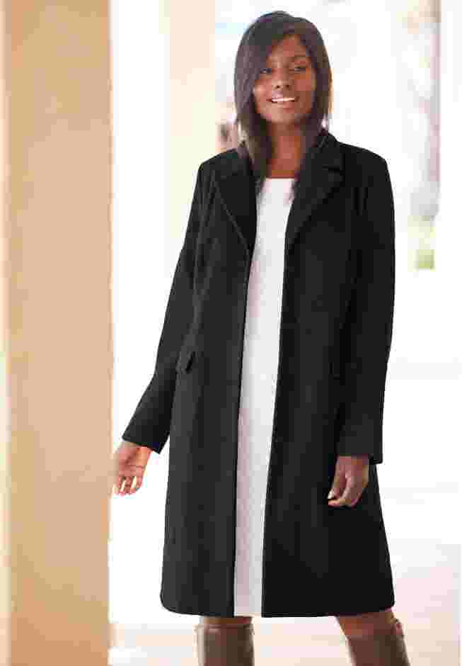 Notch Collar Wool Coat image number 1
