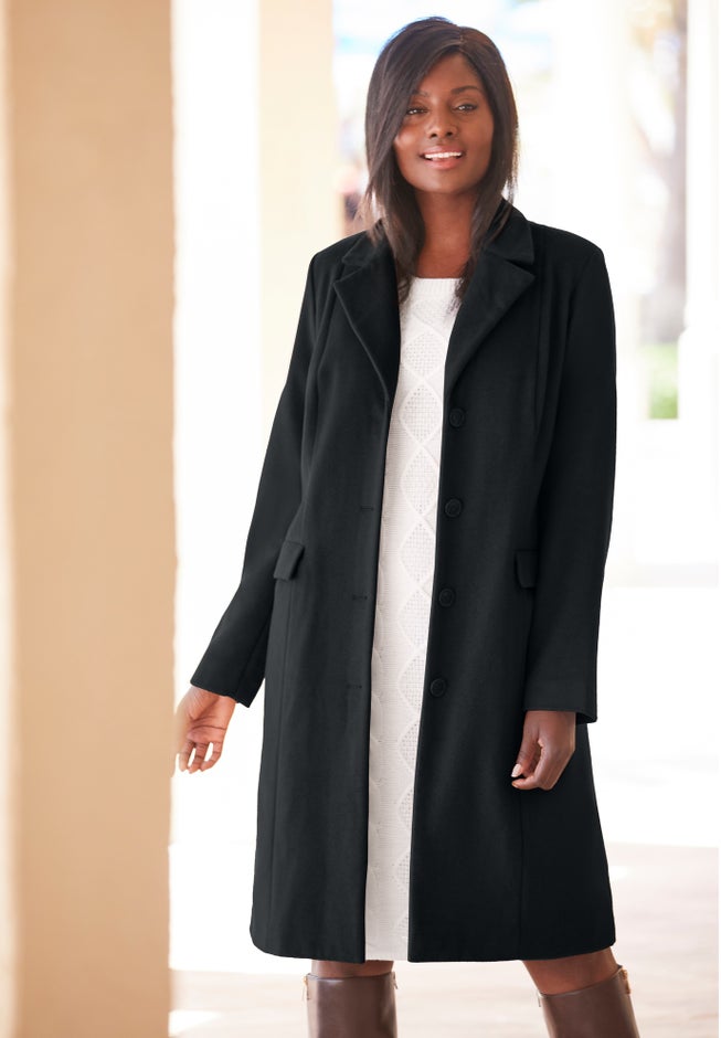 Notch Collar Wool Coat image number 1