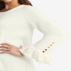 Lace Cuff Pullover image number null