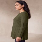 Chevron Fit & Flare Sweater image number 1