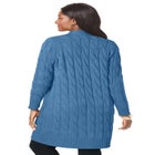 Cable Duster Sweater image number null