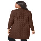Cable Duster Sweater image number null