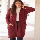 Cable Duster Sweater image number 0