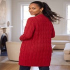 Cable Duster Sweater image number 1