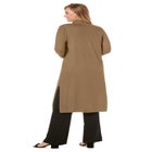 Carefree Cashmere Duster Sweater image number null