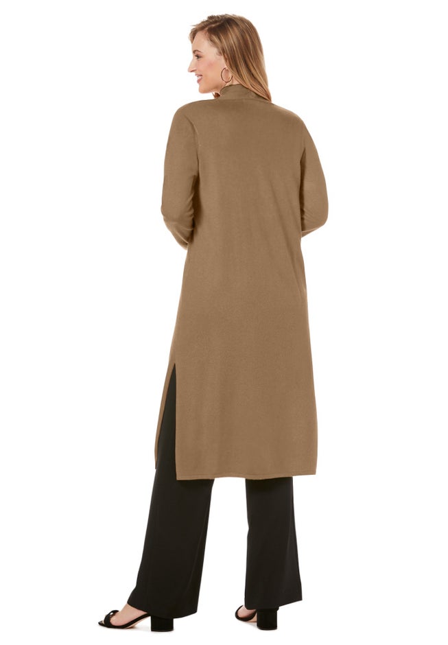 Carefree Cashmere Duster Sweater image number 1