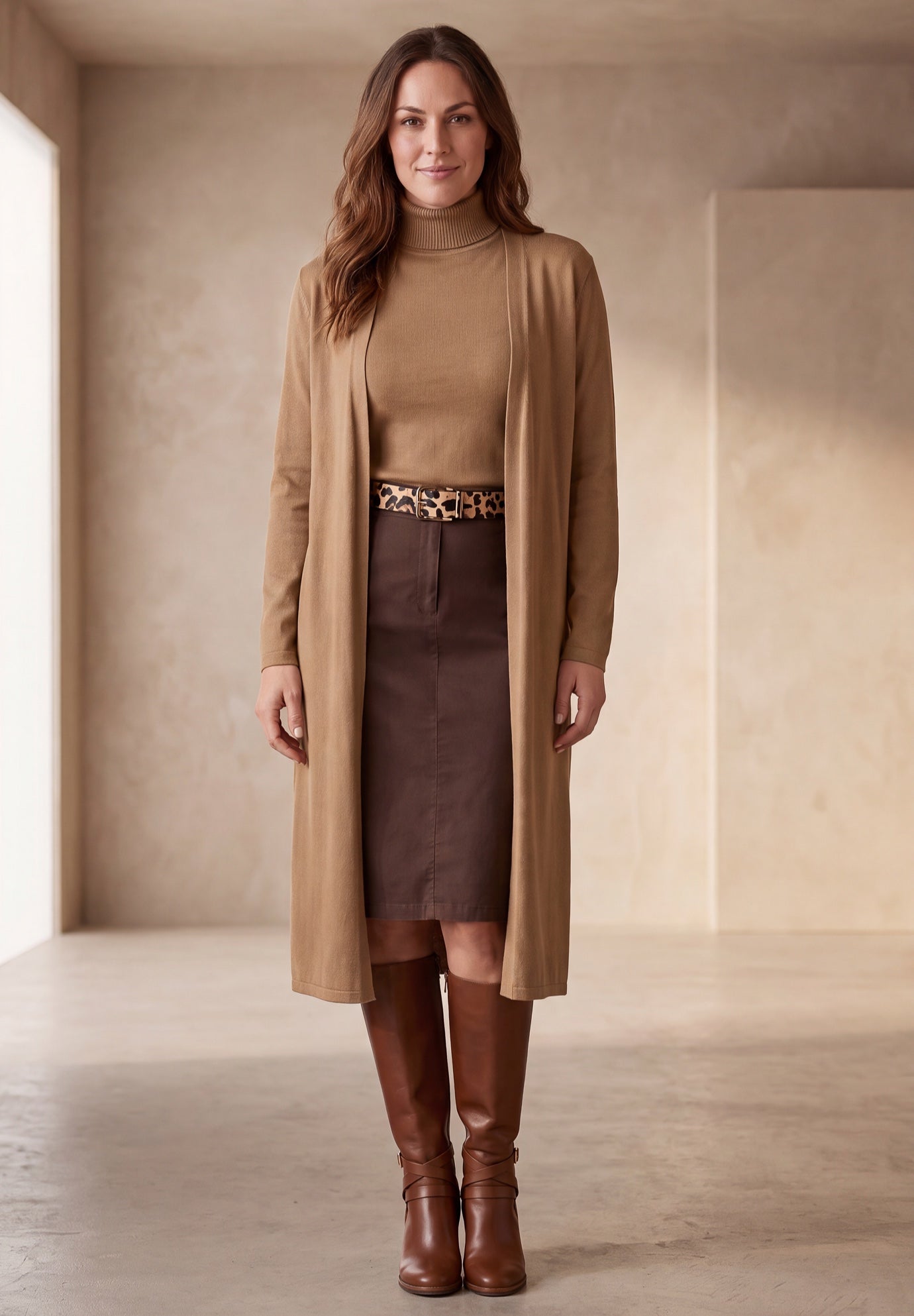 Carefree Cashmere Duster Sweater image number 0