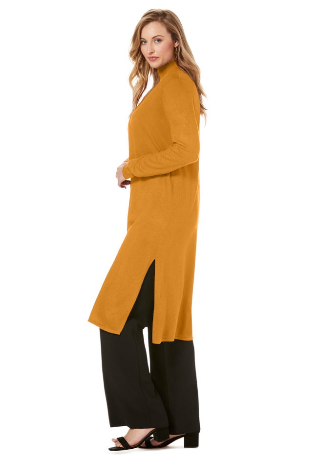 Carefree Cashmere Duster Sweater image number 2