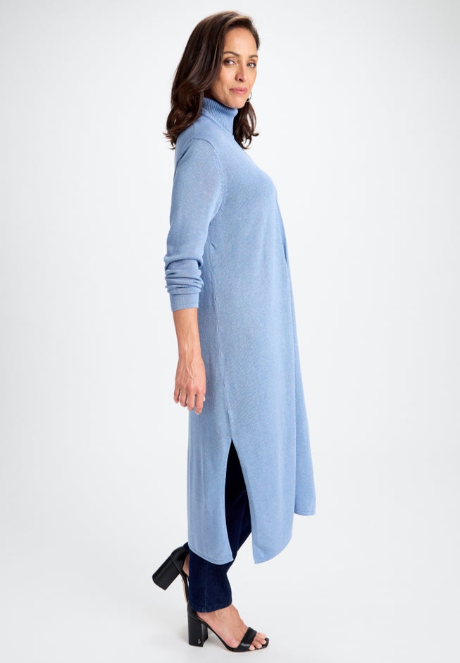 Carefree Cashmere Duster Sweater image number 2